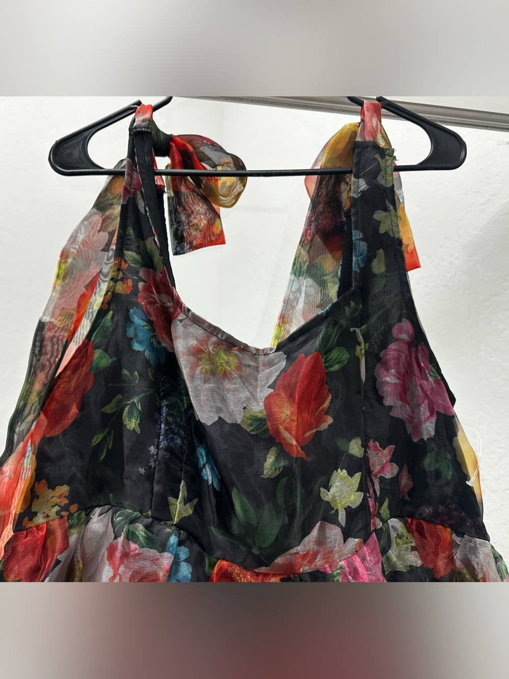 Chelsea 28 Floral Bow Maxi Dress - Picture 5 of 9